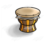 Striped Drum