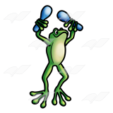 Frog with Maracas