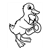 Duck with Saxophone Line PDF