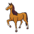 Prancing Horse Color PNG