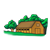 Brown Barn Color PNG