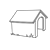Red Dog House Line PNG