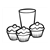 Cupcakes Line PDF