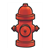 Red Fire Hydrant 1 Color PDF