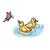 Two Ducklings Color PDF