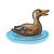 Mother Mallard Duck Color PDF