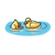 Two Ducklings Color PDF