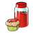 Muffin and Jelly Color PNG
