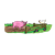 Pig and Chicken Color PNG