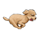 Running Puppy tan