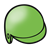 Green Batting Helmet Color PNG