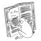 Frog Reading Story
