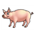 Standing Pig Color PDF
