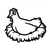 Chicken on Nest Line PDF