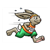 Racing Rabbit  Color PDF