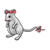 Mouse Wearing Bows Color PDF