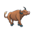 Brown Ox Color PNG