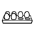 Egg Tray Line PNG