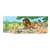 Lion Family on the Rocks Color PNG