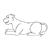 Lioness Line PNG