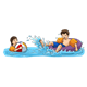 Swimming Fun with boy and girl