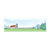 Pasture Scene Color PNG