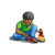 Boy Cleaning Color PNG