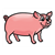 Big Pink Pig Color PDF