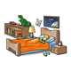 Boy's Room sleeping scene