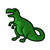 Green Dinosaur Color PDF