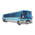 Blue Bus Color PNG