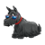 Scottie with Sunglasses Color PNG