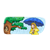Girl in Rain by a Tree Color PNG
