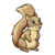 Friendly Tan Squirrel Color PDF