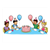 Birthday Party Scene Color PDF
