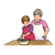 Grandma Baking Color PDF