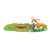 Dog with Buried Shoe Color PNG