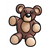 Brown Teddy Bear Color PDF