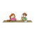 Boy and Girl Color PNG