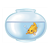 Goldfish in Fishbowl Color PDF