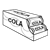 Open Case of Cola Line PNG