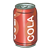 Can of Cola Color PNG