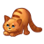 Copper Cat Color PNG