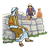 Abraham's Servant at Well Color PNG