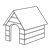 Red Doghouse Line PNG