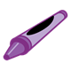Purple Crayon diagonal