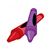 Red and Purple Crayons Color PDF