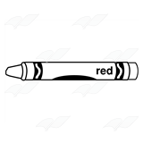 Crayon with Label