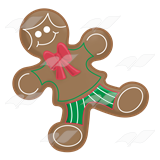 Decorated Gingerbread Boy