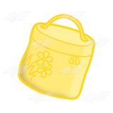 Round Yellow Lunchbox
